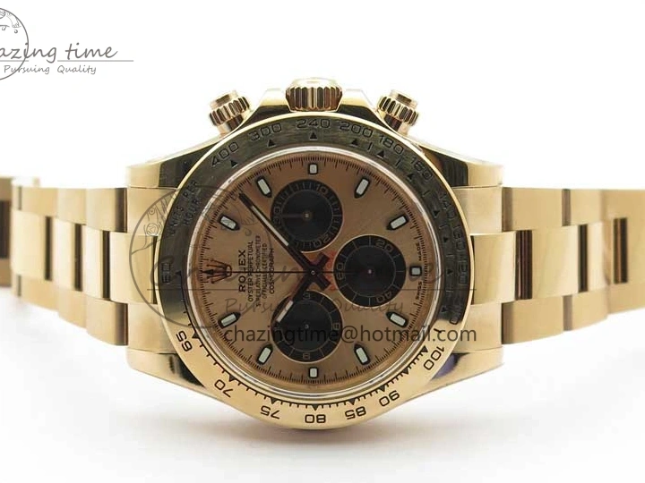 MiroTime 0501 Daytona 116508 RG Noob 1:1 Best Edition 904L SS Case and Bracelet RG Dial SA Comfortable 2705
